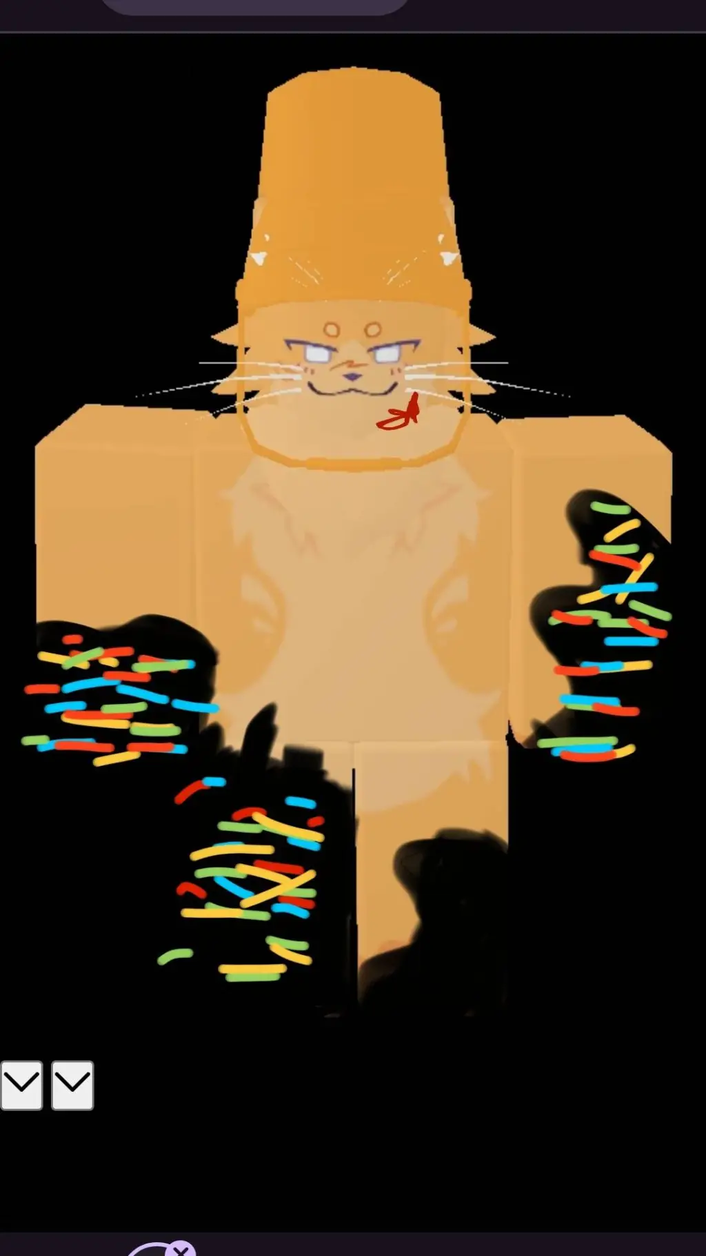 ai character: Pibby catte background