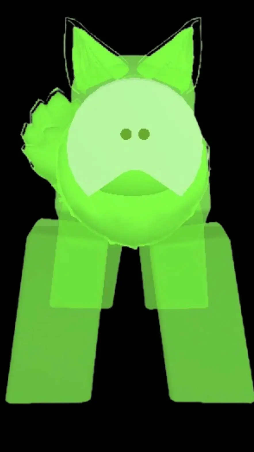 ai character: slimepup background