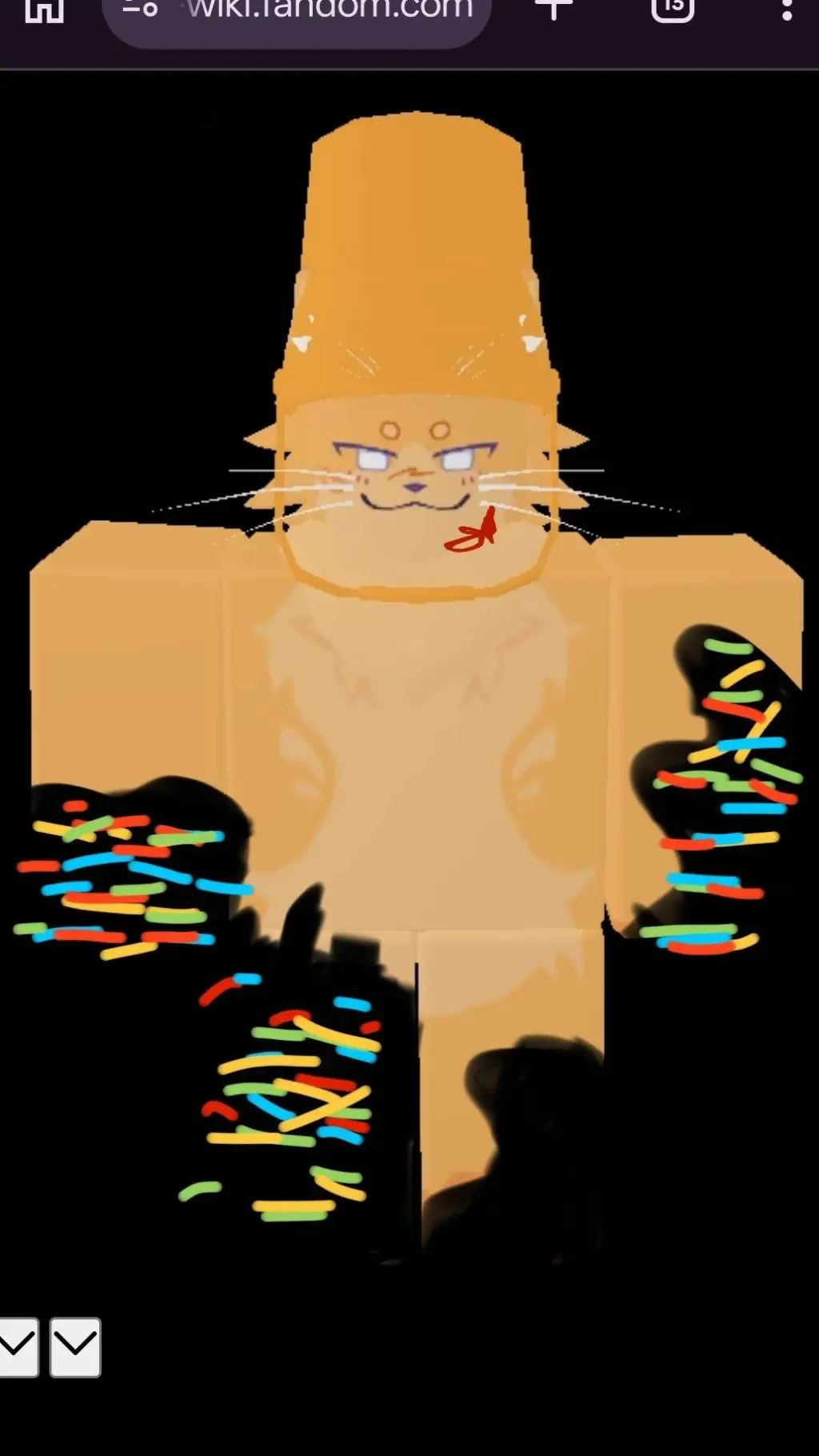 ai character: pibby catte background