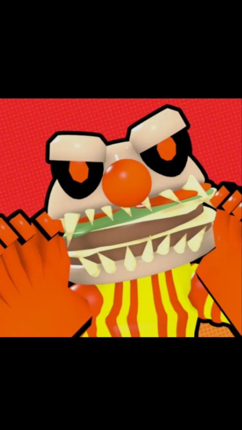 ai character: Mr fast food ￼ background