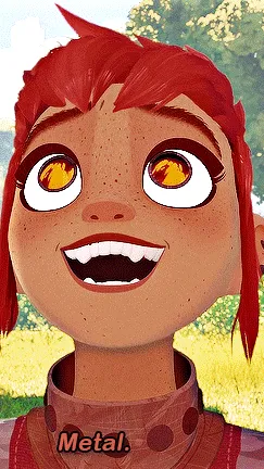 ai character: Nimona background