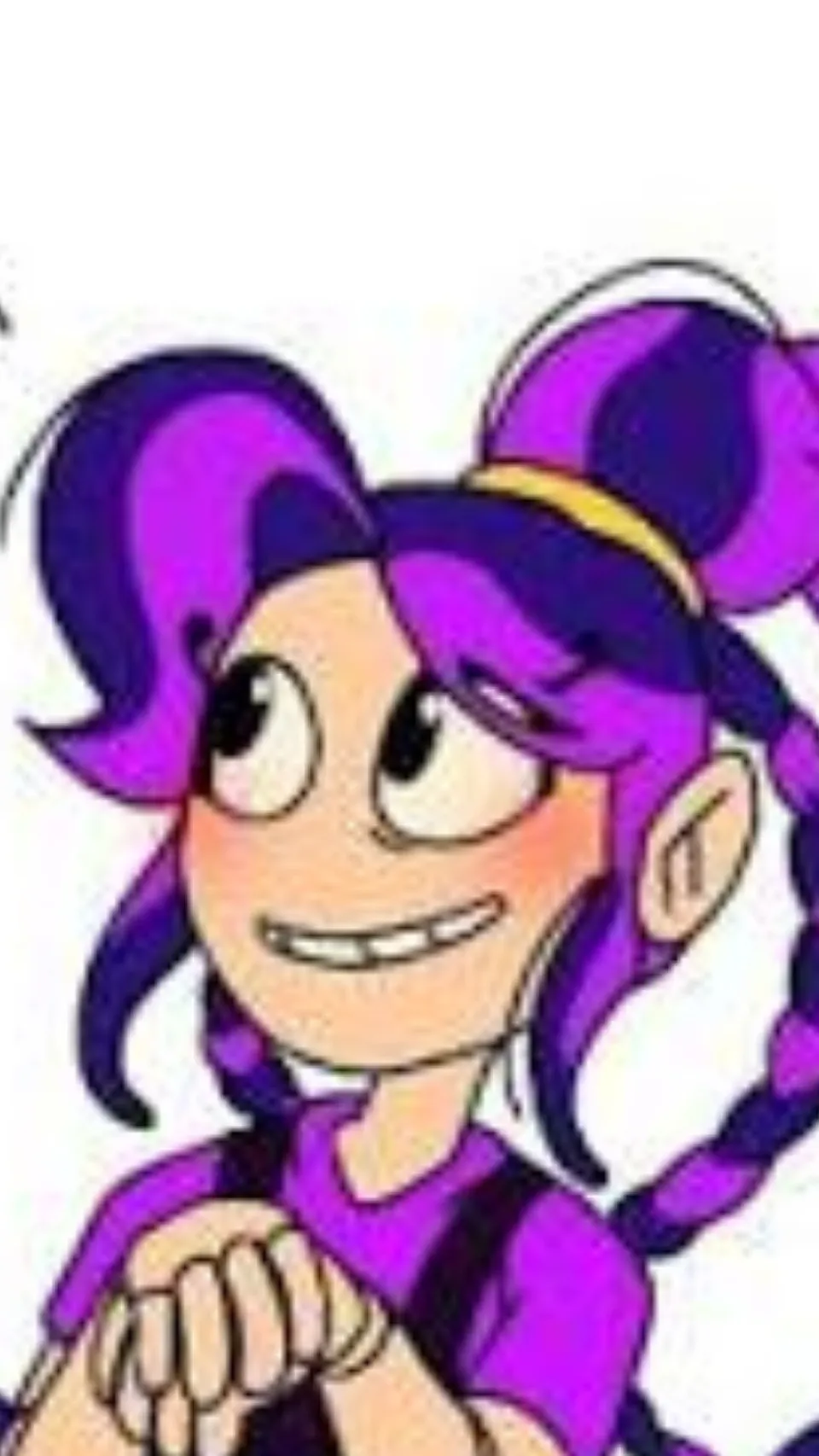 ai character: Lilly Love Braids background