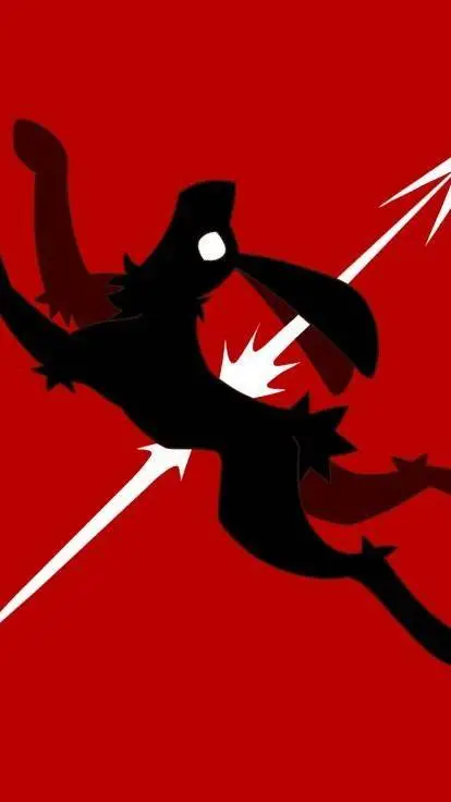 ai character: Rabbit ArrowHead background