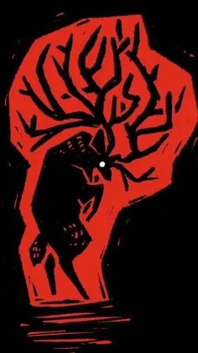 ai character: Wendigo Red-Bones background