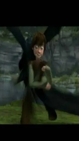 ai character: Httyd Runway background