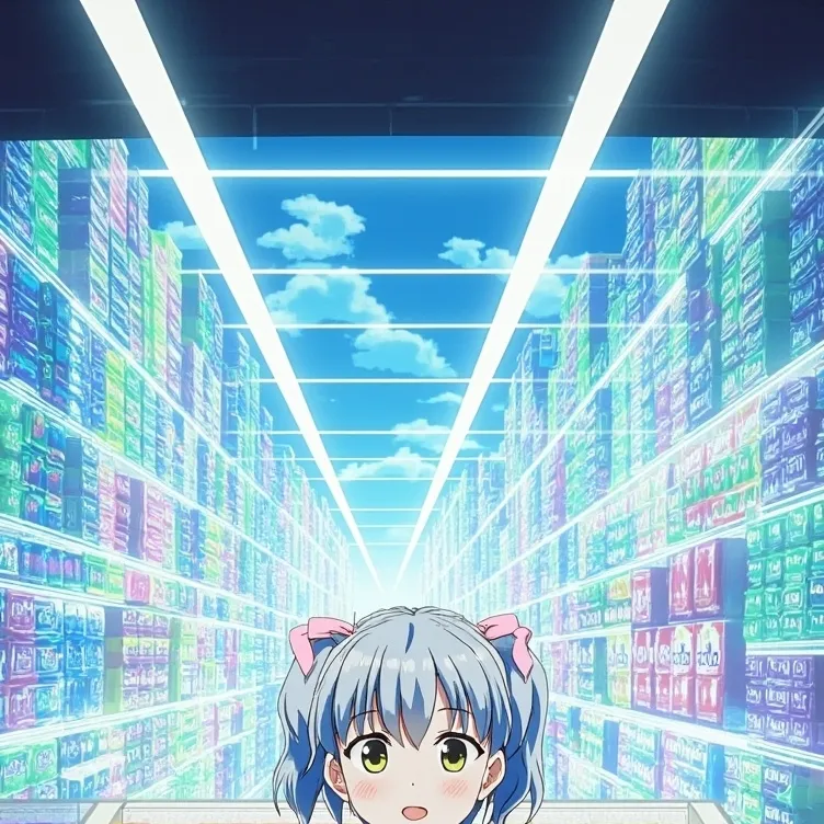 chat with ai character: Supermarket