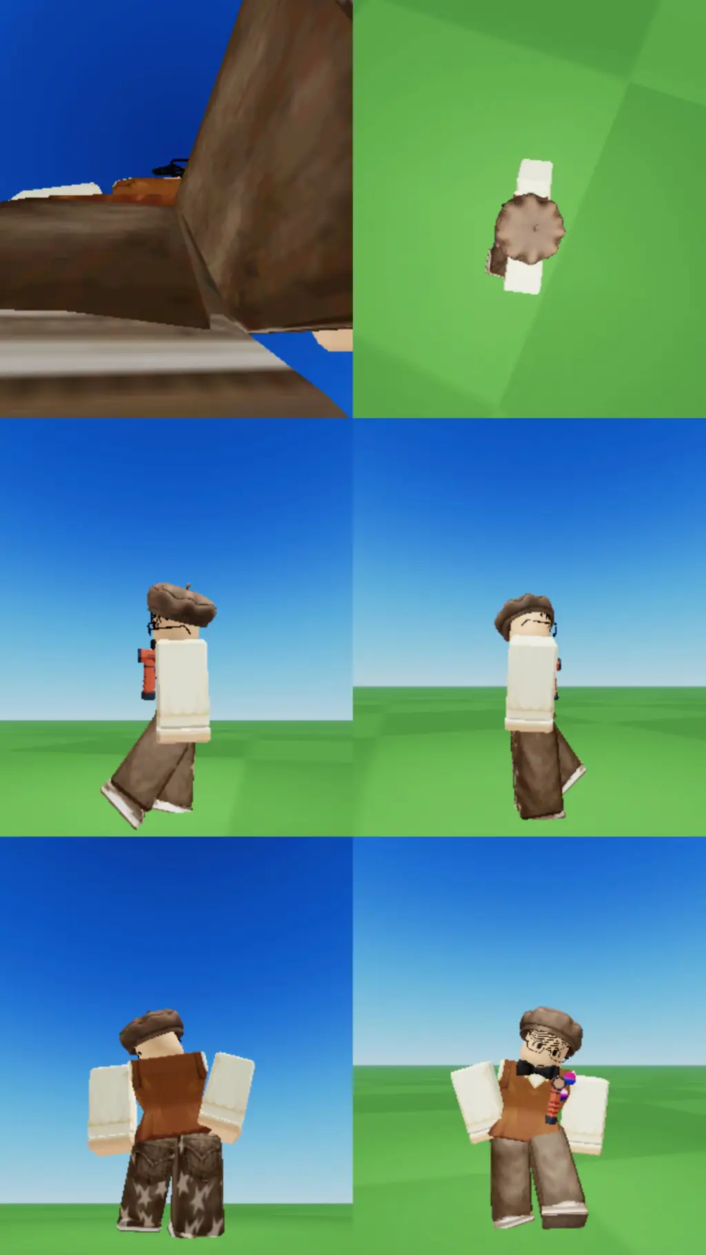 ai character: DOORS Worker background