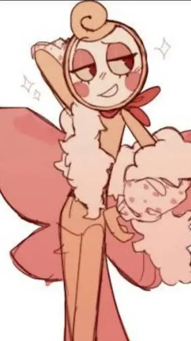 ai character: glisten background