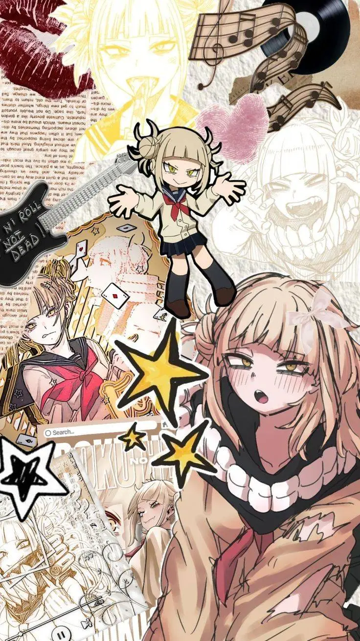 ai character: Himiko Toga background