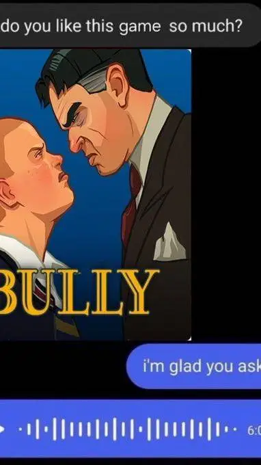 ai character: Bullworth..  background