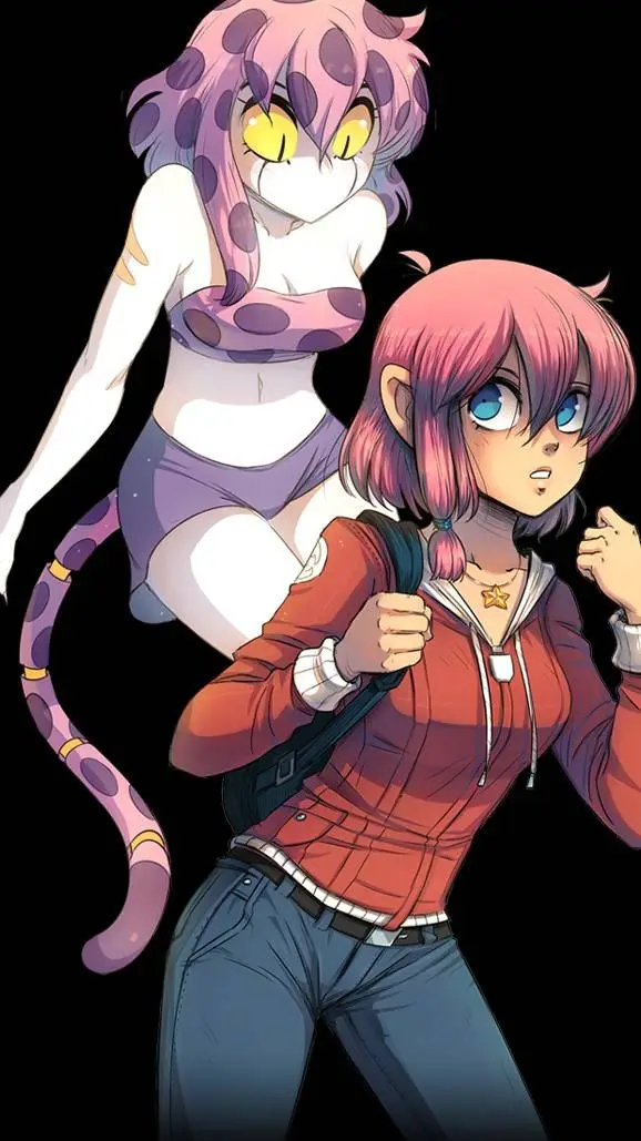 ai character: Maliki et Ladybrid background