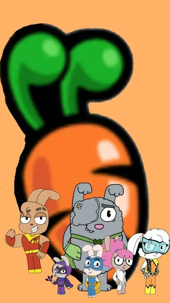 ai character: Les Super Lapins 🐰 background