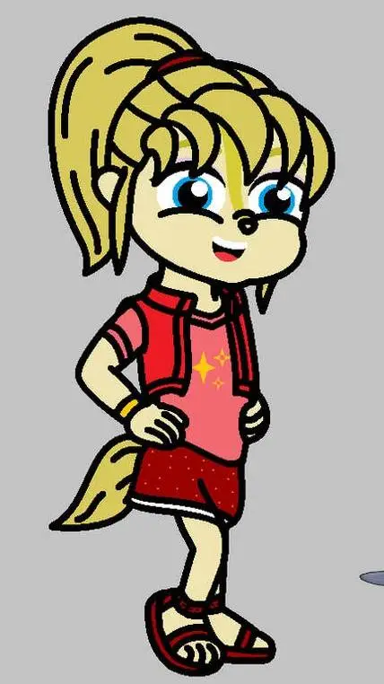 ai character: Charlène Chipette background