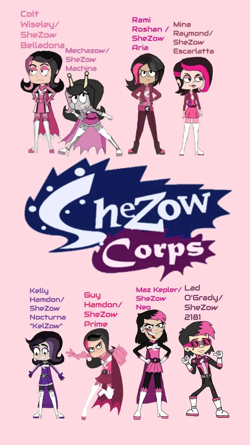 ai character: Le SheZow Corps background