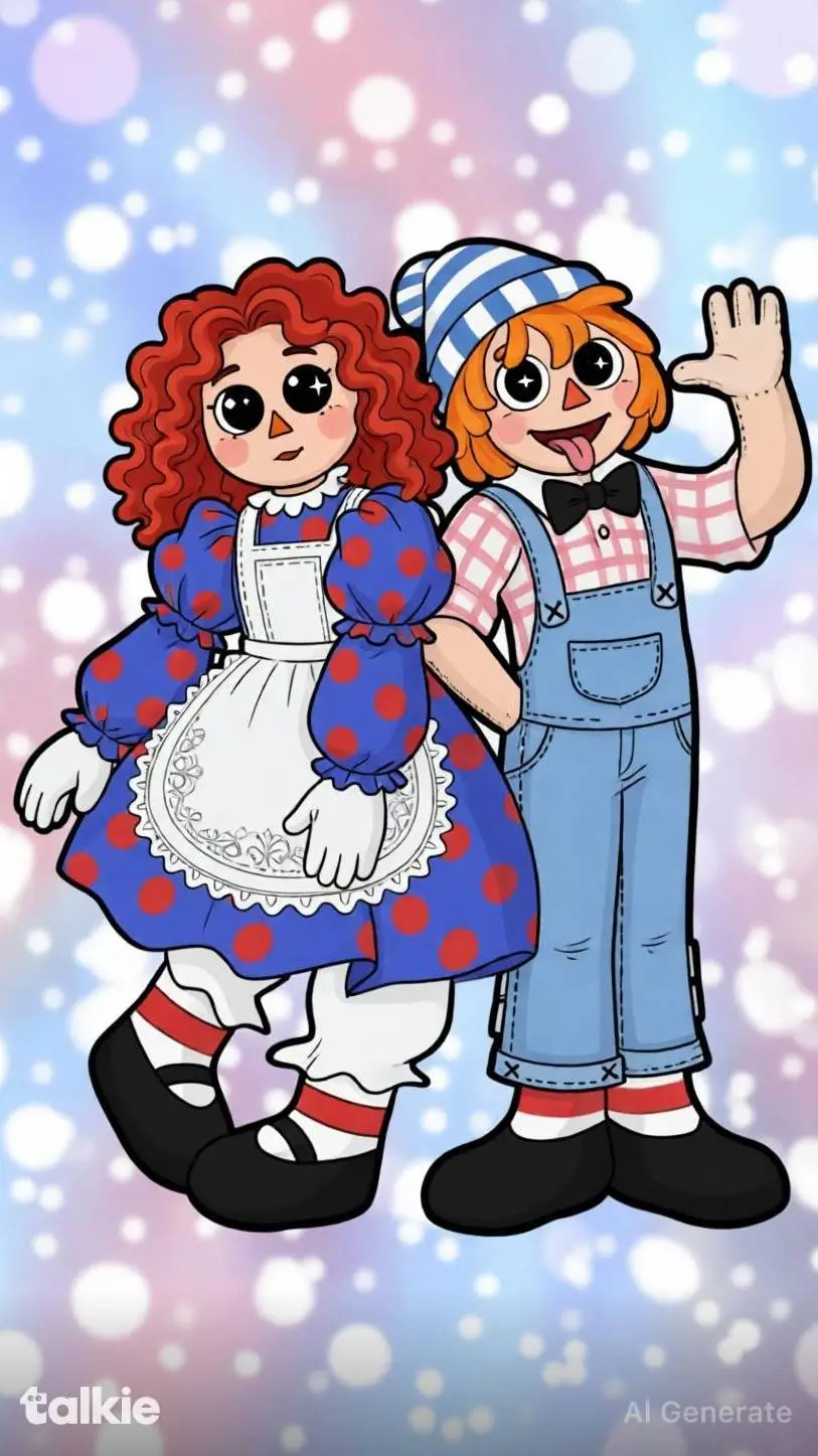 ai character: Anne et Andy background