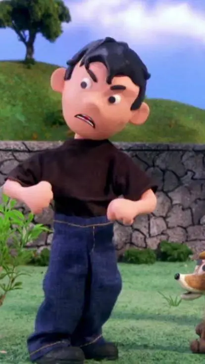 ai character: Joe(morel orel)  background