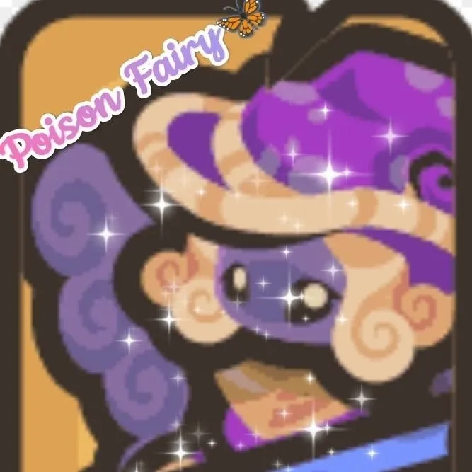 chat with ai character: Poison Fairy🦋💜