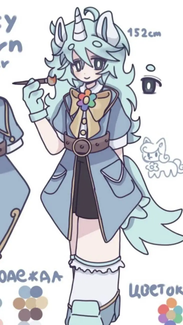ai character: Craftycorn background
