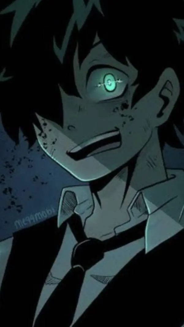 ai character: Villain Deku background