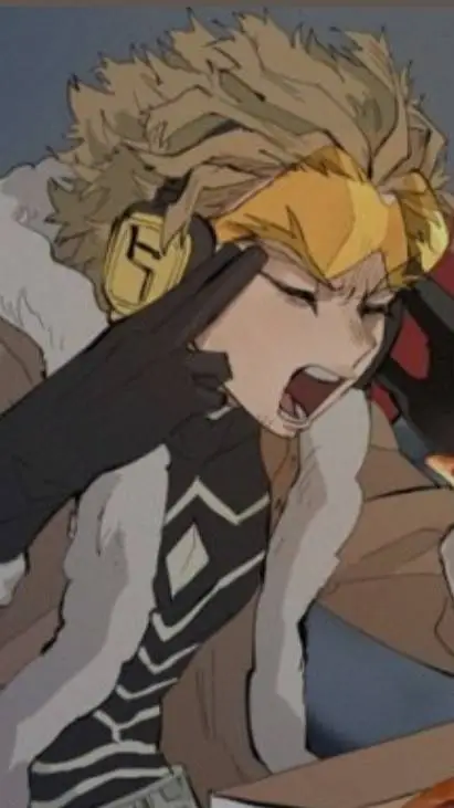 ai character: Mha Hawks background