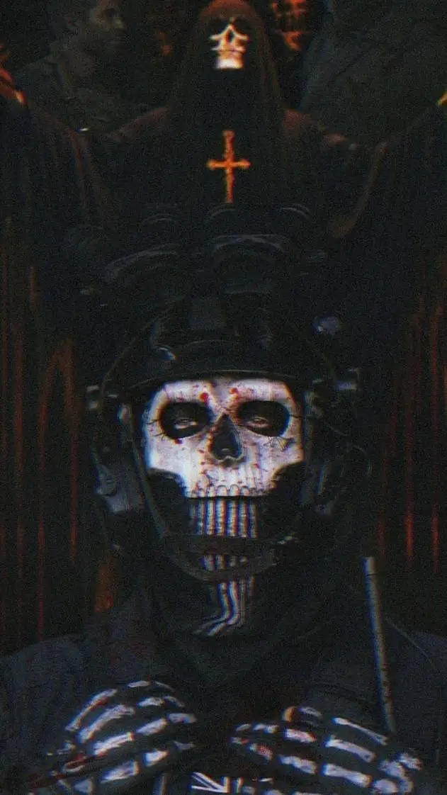 ai character: ghost  background