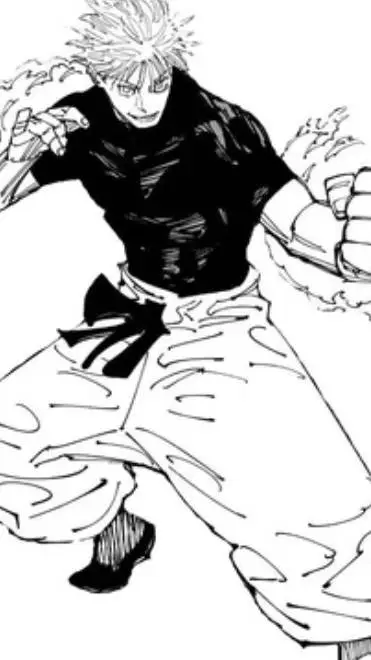 ai character: saturó gojo background