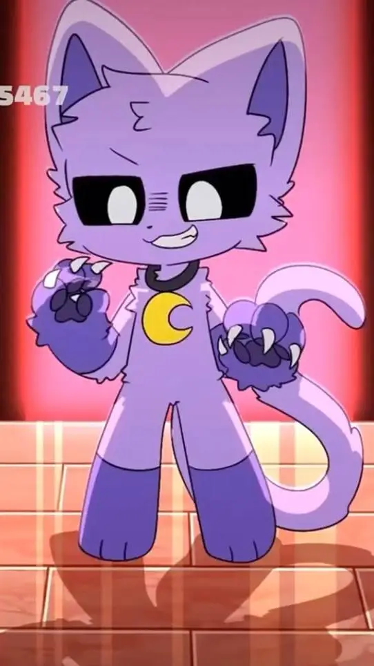 ai character: 🐱💜🌙Catnap🌙💜🐱 background