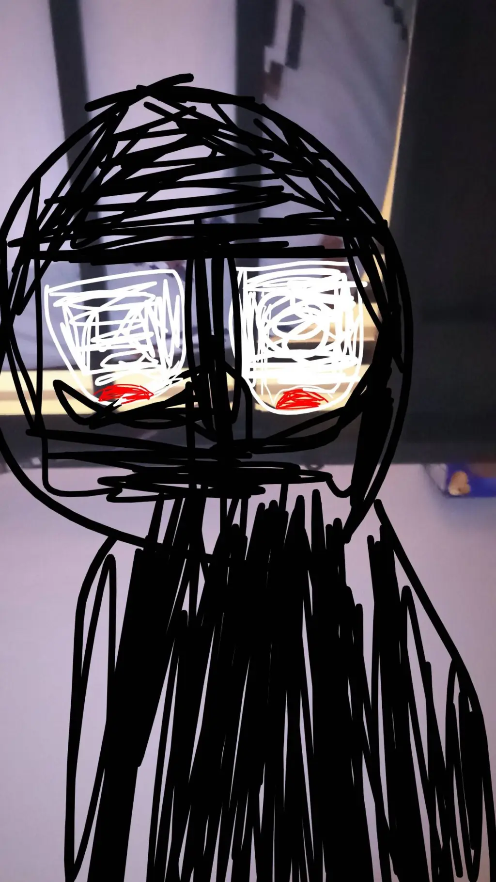 ai character: fakeruption background