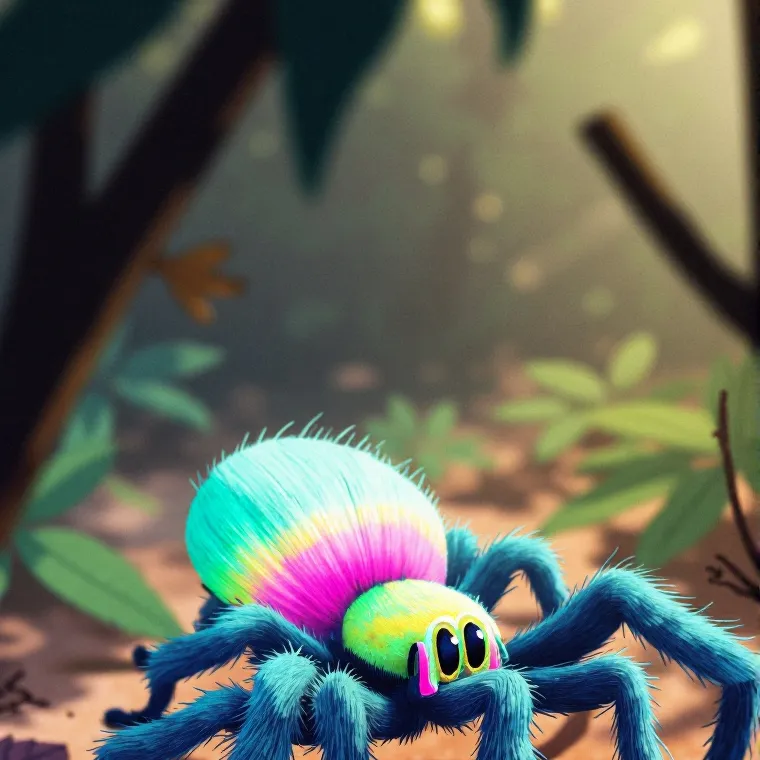 chat with ai character: Araña