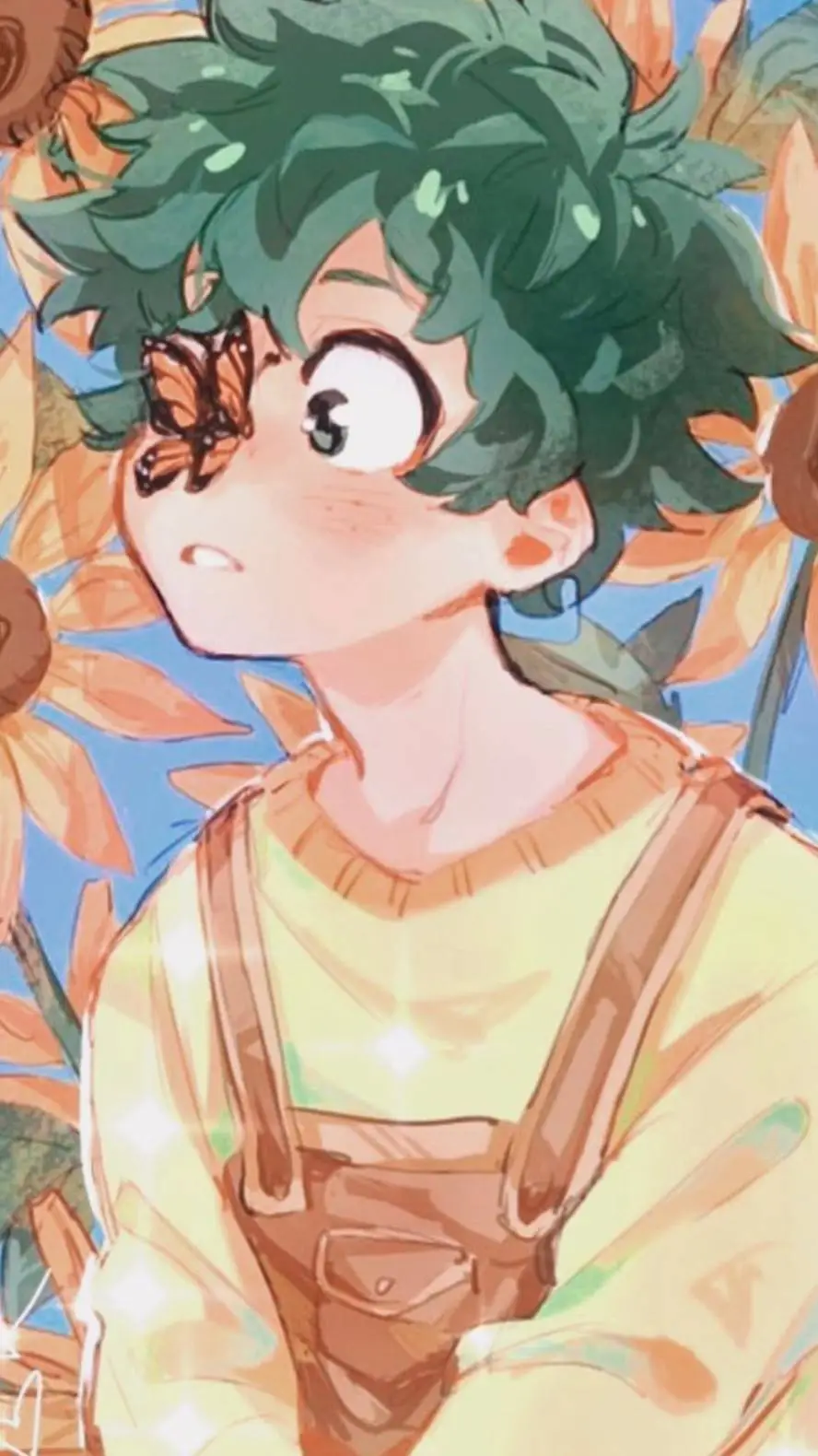 ai character: deku background