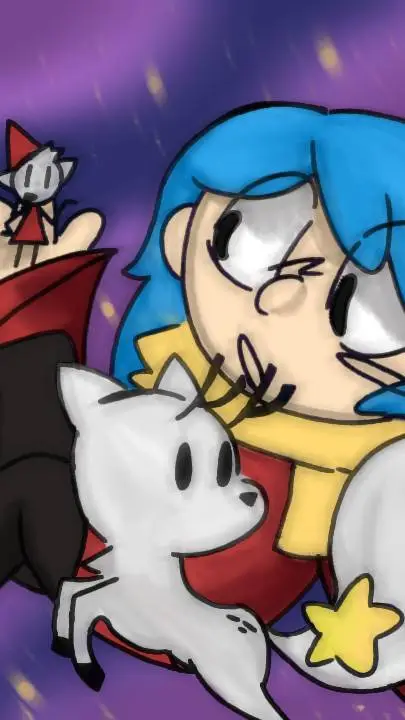 ai character: Hilda's Sleepover background