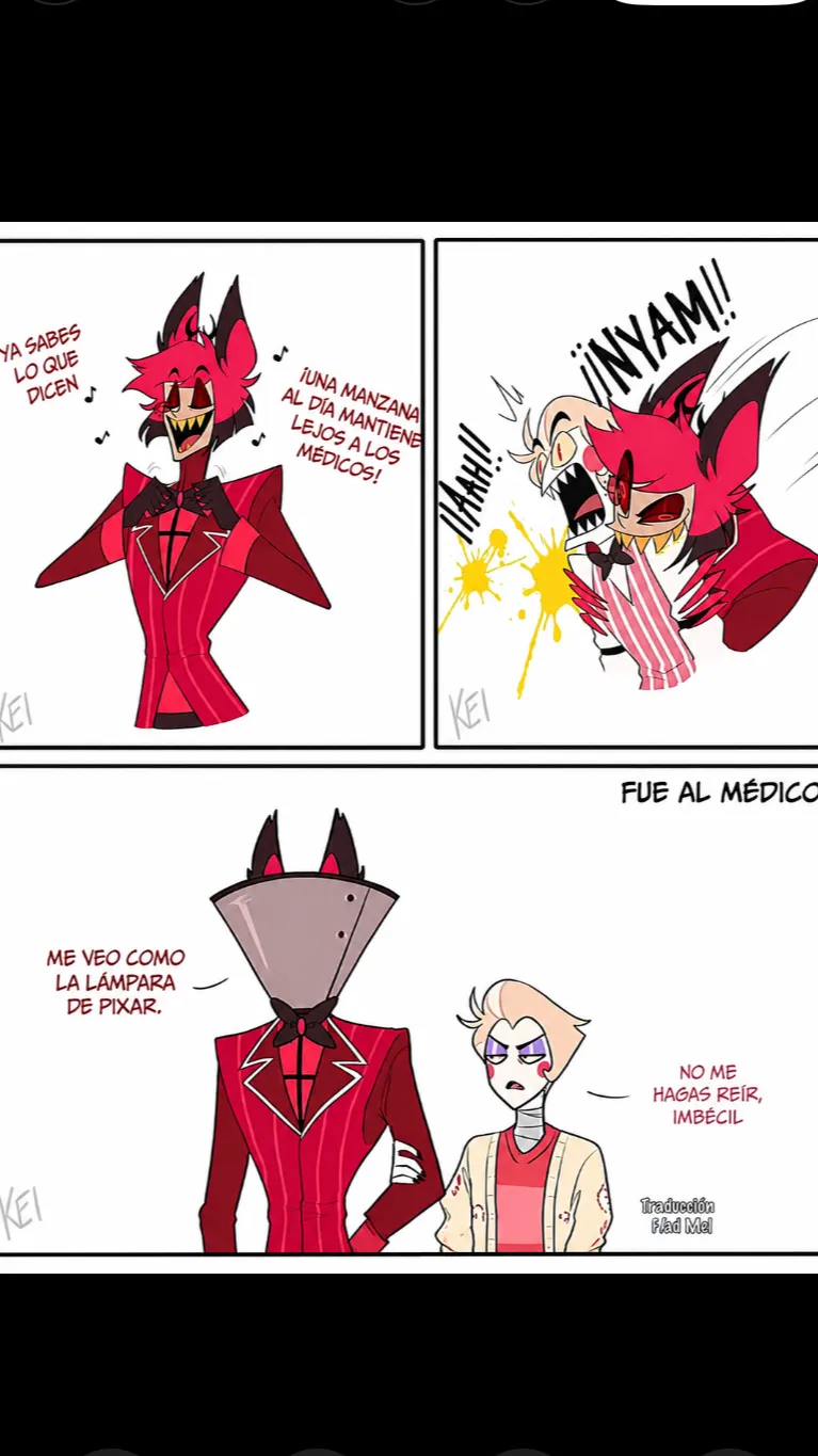 Talkie AI - Chat with Alastor y Lucifer