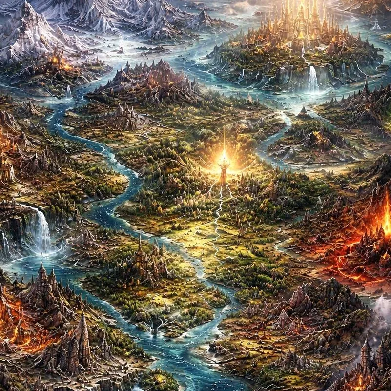 chat with ai character: Arcanus RPG 