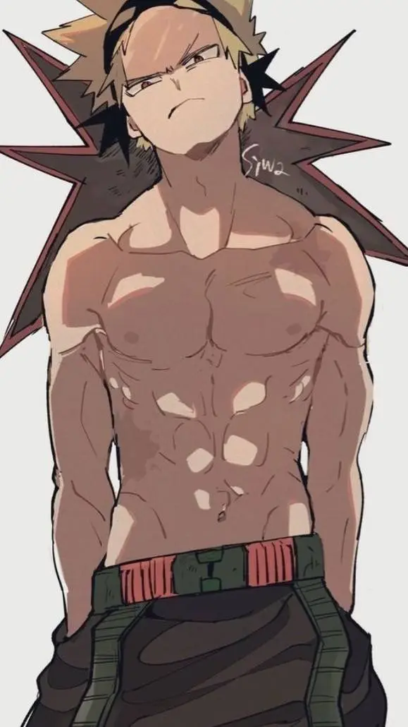 ai character: Bakugo  background