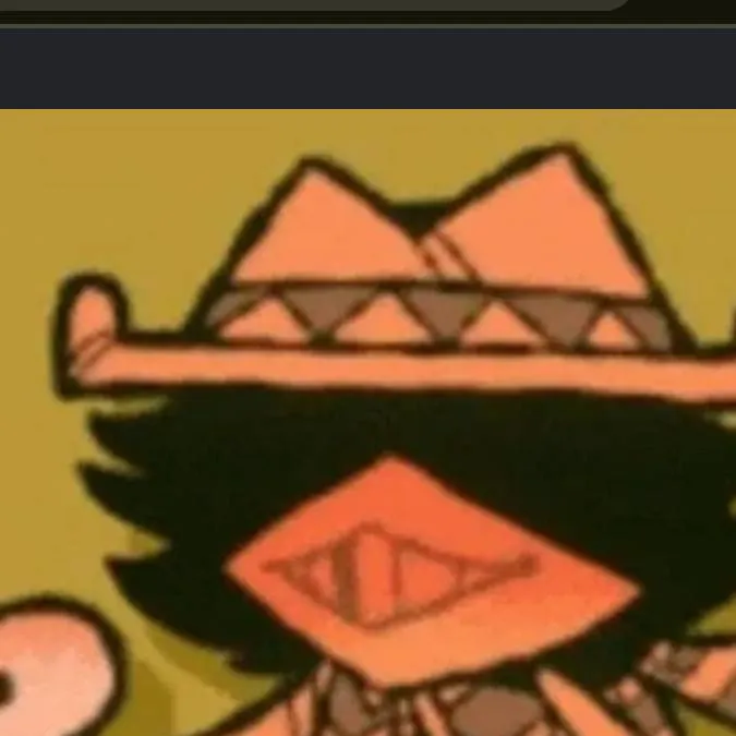 chat with ai character: godpoke's face?