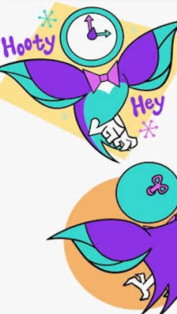 ai character: birb Bezel background