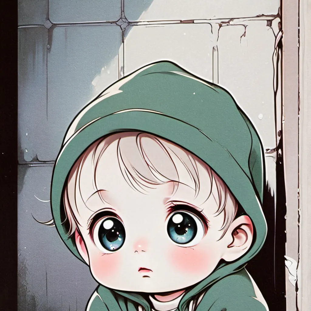 chat with ai character: Homeless baby