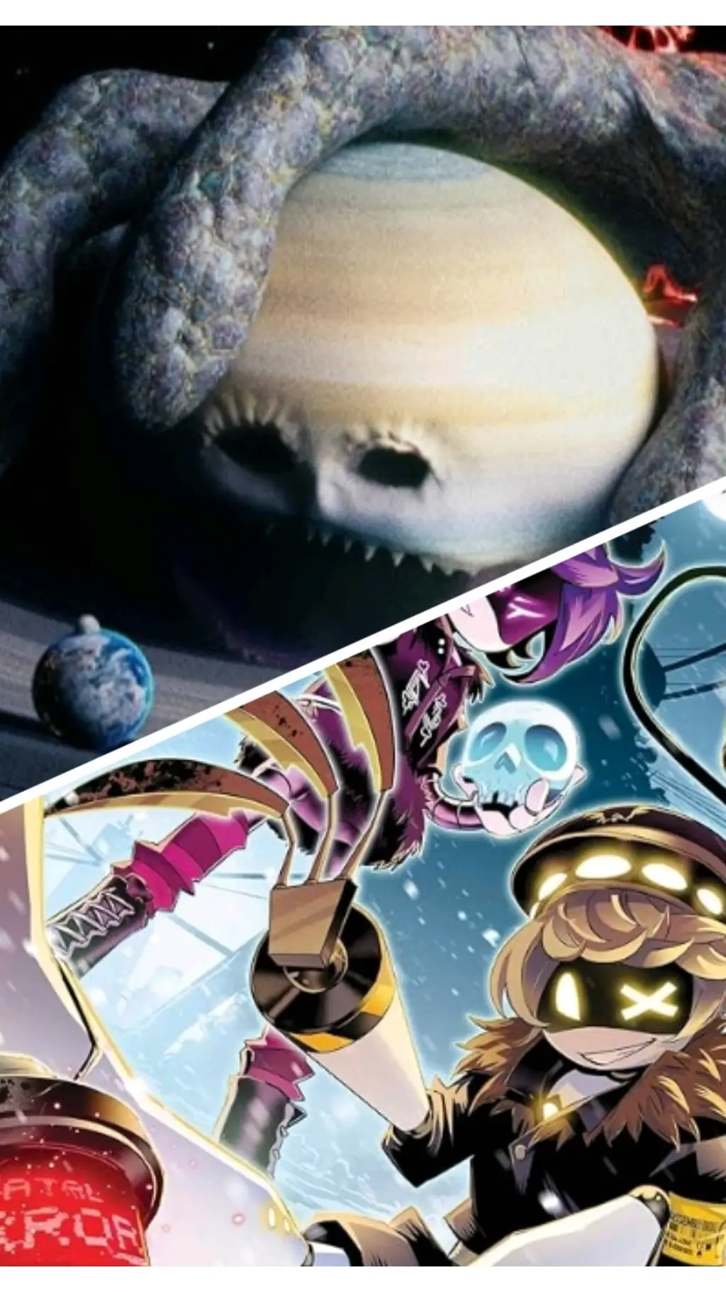 ai character: md x moon wakes up background