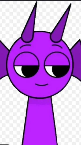 ai character: durple  background