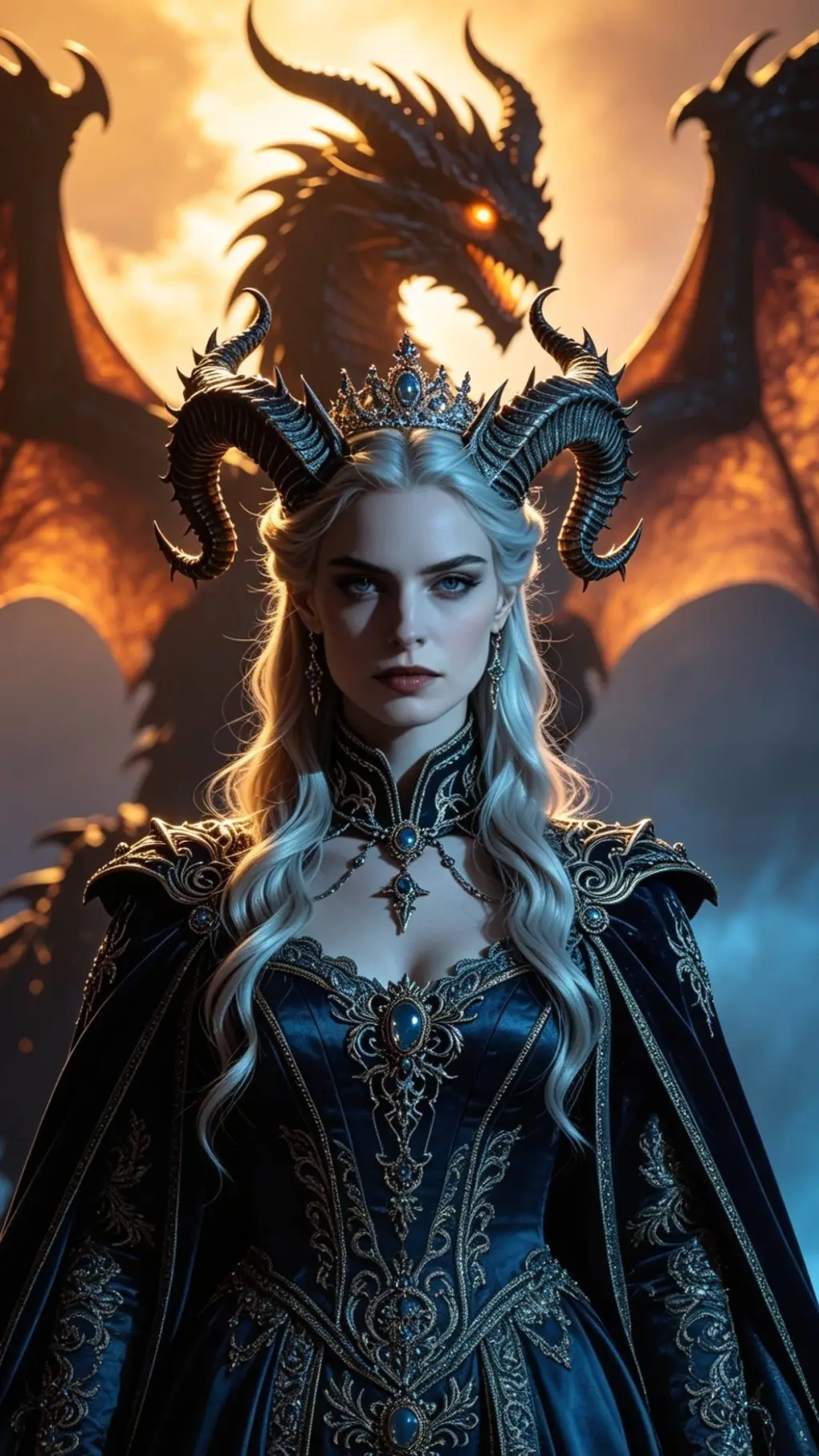 ai character: Queen Aurelia background