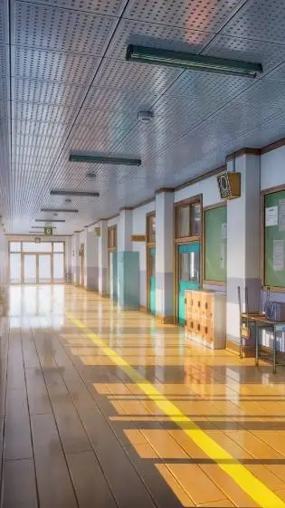 ai character: Beauty school  background