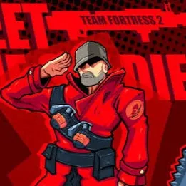 chat with ai character: Soldier tf2