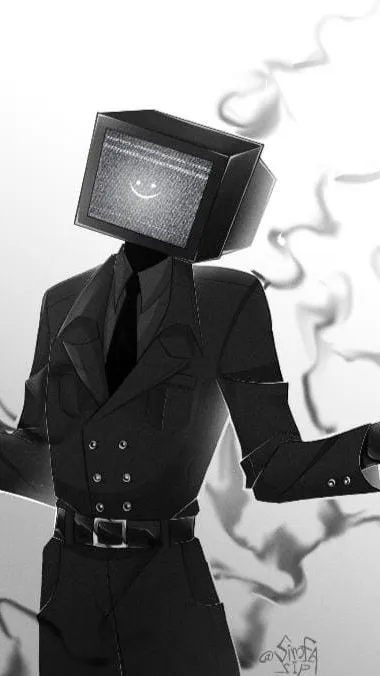ai character: Tv man background
