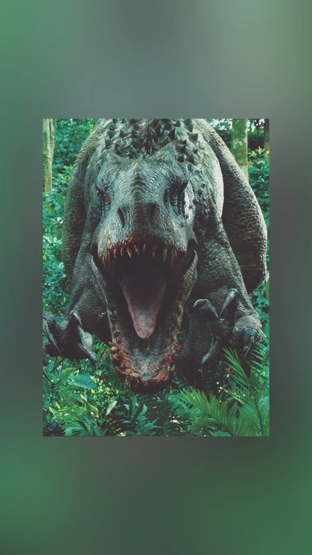 ai character: Indominus Rex background