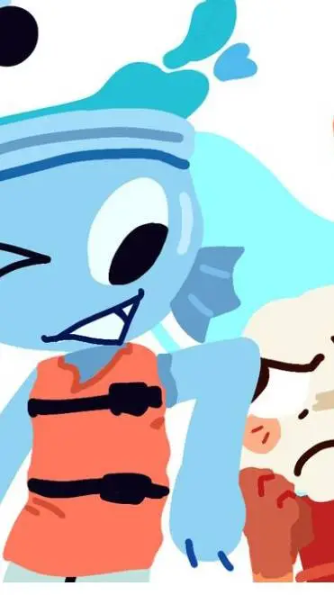 ai character: shrimpo background