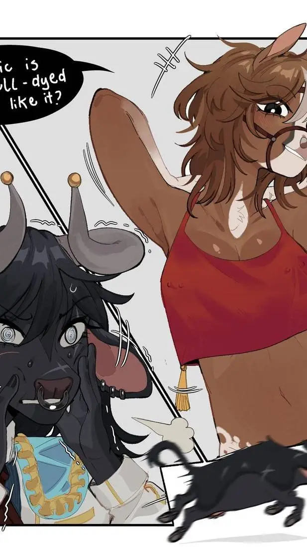 ai character: ☆Horse x Bull♡ background