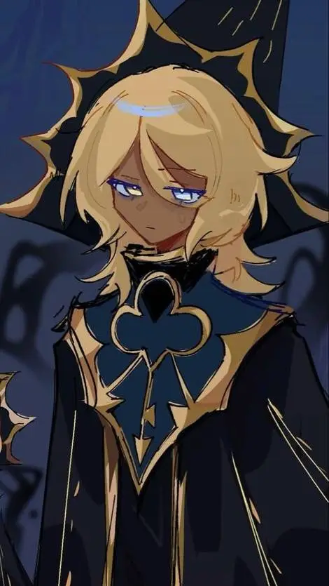 ai character: ☆Pure x Shadow♡ background