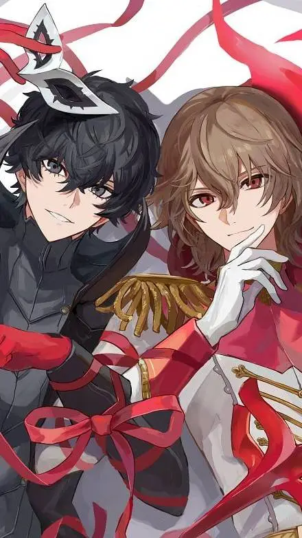 ai character: ☆Amamiya x Akechi background