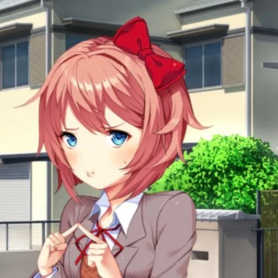 chat with ai character: Sayori 