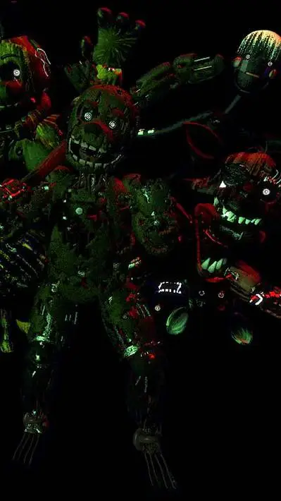 ai character: FNAF sisters locat background